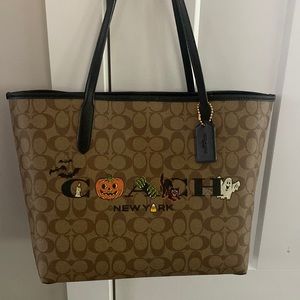 Coach Halloween City Tote